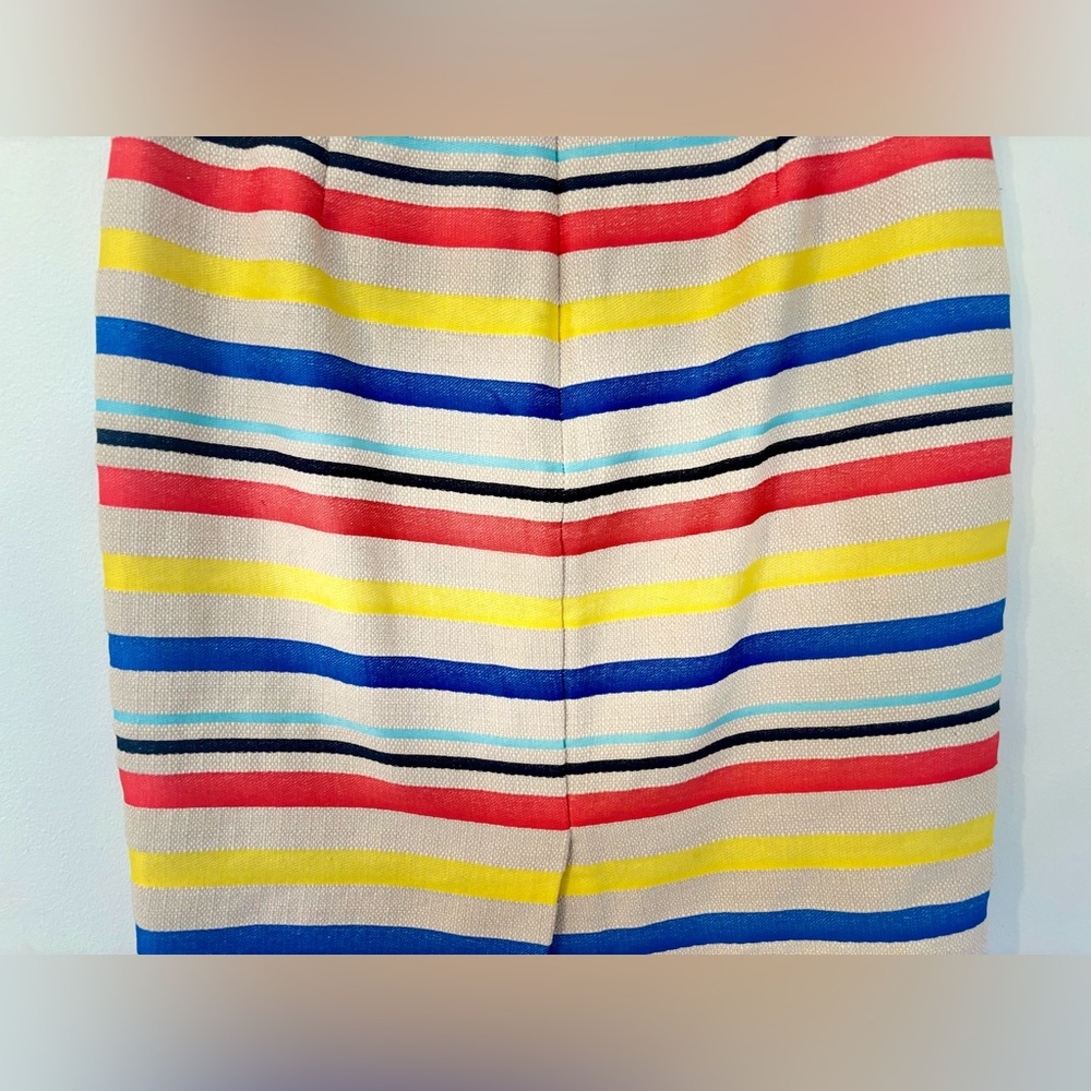 J. Crew Striped Pencil Skirt - Picture 8 of 10